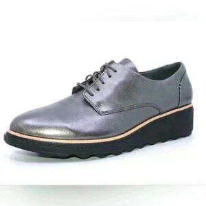 CLARKS Sharon Noel Cushion Women Shoes size 8.5 us Leather